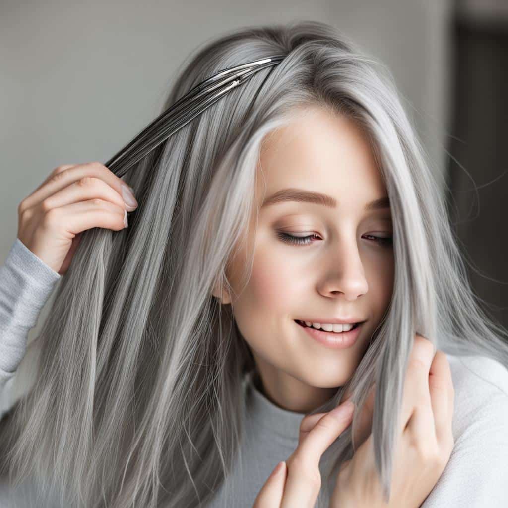 Gray Hair Without Dye