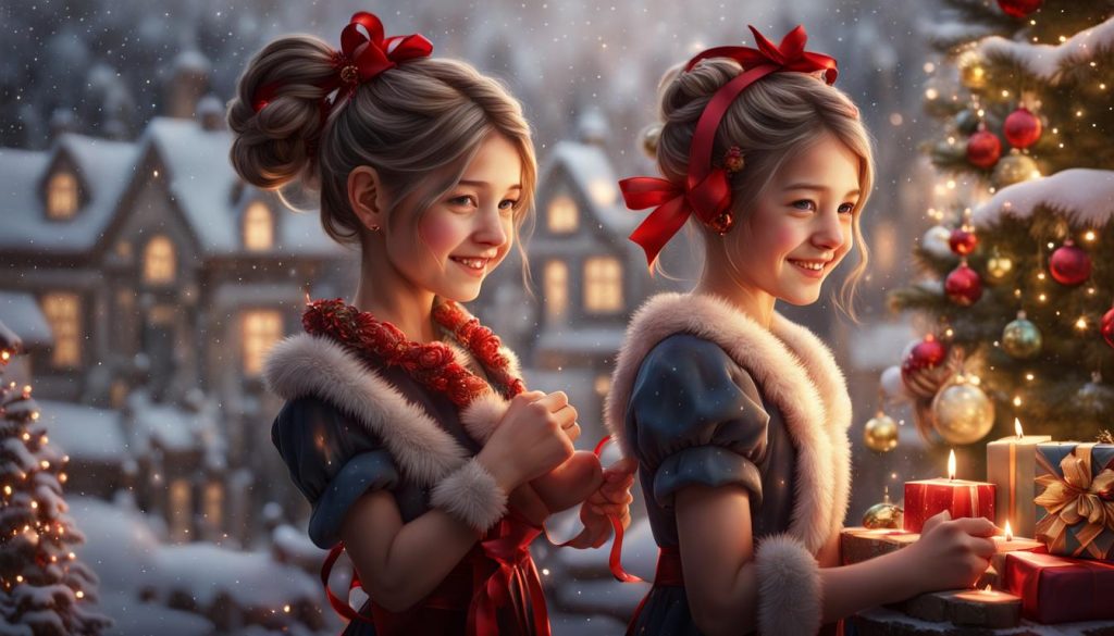 Christmas Hairstyles for Girls