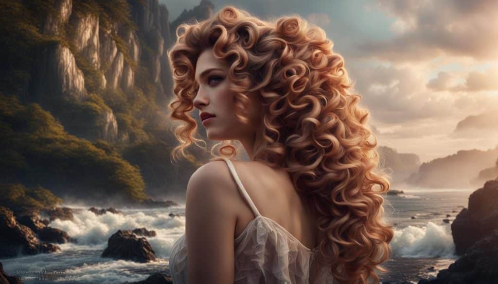 Cascading curls radiate holiday romance. Versatile style for long or short hair, hint of glamour with subtle waves or vintage Hollywood curl.