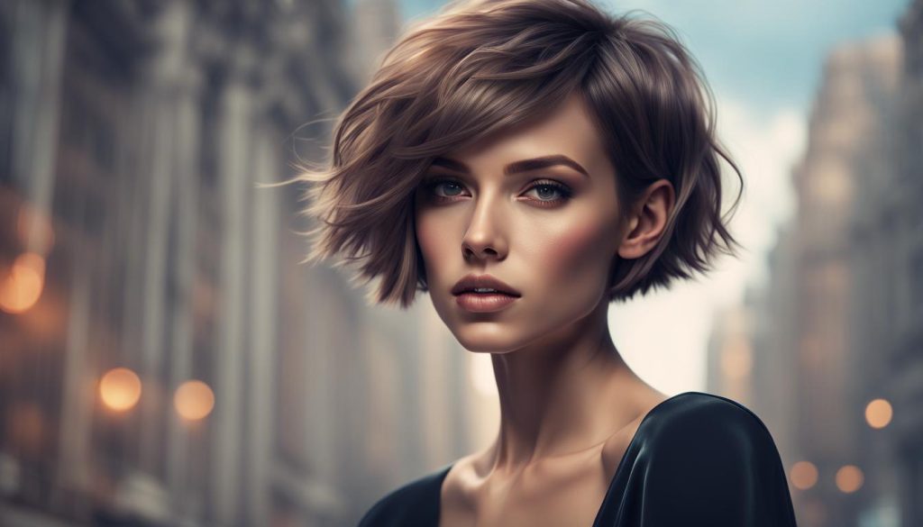 Effortless, sophisticated short haircuts - versatile for all occasions!