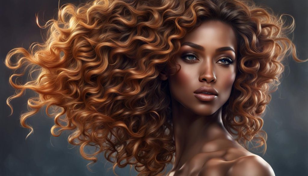 2024 embraces natural texture: luscious curls, tousled waves, sleek styles for effortless beauty.
